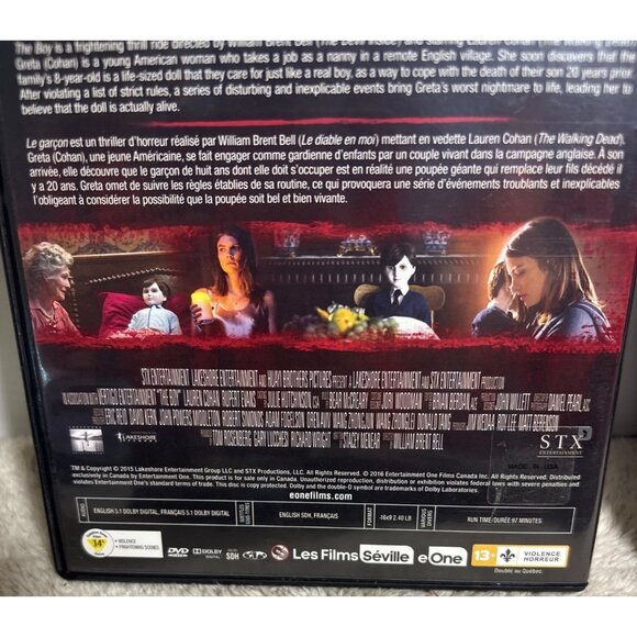 The 13th Child: Legend Of The Jersey Devil and The Boy DVD Horror Thriller Movie - Picture 7 of 11